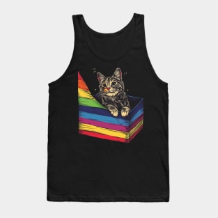 Cat LGBT Pride Tank Top